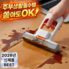 아엘론 흡수탈수 미니 클리너 밀대 스펀지 물기제거, 클래식화이트+퓨어오렌지, 1개