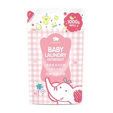 麗嬰房 les enphants 洗衣精補充包1000ml 新生兒適用 澄花 雲朵棉花 寶寶香 清甜果香, 補充包-澄花泡泡(防蟎除臭),超商取貨最多4包, 1個