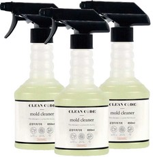 클린코드 초강력 곰팡이제거제 벽 벽지 화장실 베란다 실리콘 창틀 욕실 결로, 3개, 650ml