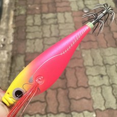 키우라 60S 아이비에기 케이무라 야광 쭈꾸미 갑오징어 미니 에기, 009 (핑크), 1개, 7.5g