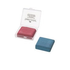 파버카스텔 떡지우개 니더블 케이스포함 2P, 레드+블루