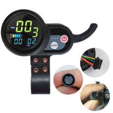 전동 킥보드 계기판 속도 액세서리 게이지 악세서리 계기 가속기 A 1개, 대시보드 유형 D