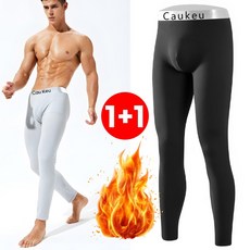 RS1 남성 1+1 발열 기모 내의 타이즈 2종 세트