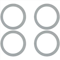 4팩 블렌더 가스켓 씰 Oster 및 Osterizer 블렌더 모델용 프리미엄 블렌더 교체 부품 O-개스킷 고무, 회색
