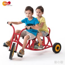 童心園 Weplay 雙人腳踏車 - 無縫式密實設計, 1個