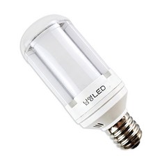 남영 LED 보안등 옴니벌브 모음 주광색 KS KC 1등급 SMPS 전방향 확산형 콘램프, 40W, 1개