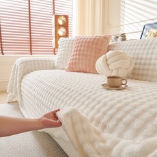 毛絨沙發蓋布巾 防貓抓沙發墊毯, 1個, 圖1,180 * 130cm