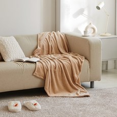 데시뉴 에센스 솔리드 양면 극세사 담요 블랭킷
