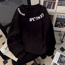 無帽衛衣女生2025春秋季新款青少年美式簡約男士加絨加厚外套上衣