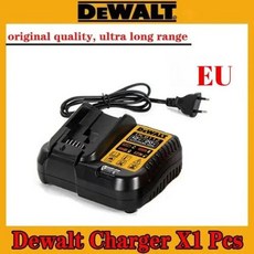 배터리 20V 6AH 충전식 리튬 이온 배터리 DCB115 DCB118 공구 배터리 DCB1104 충전기, 7) Charger X1, 1개