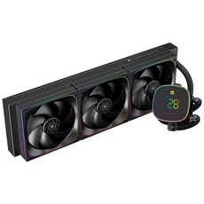 (Thermalright) FROZEN HORIZON 360 Digital ARGB 서린 (CPU쿨러)(블랙), 1개, 블랙