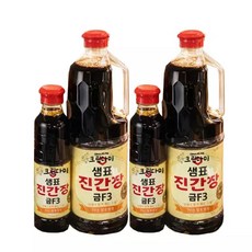 샘표 진간장 금F3 (1.7L + 500ml) x2개, 2박스, 1.7L