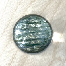 윤슬 독서문진 원형 유리오브제 책누름 종이고정 필사템 65mm 피요 아틀리에