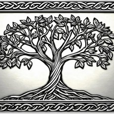 실버 엠보싱 생명의 나무 스토브 커버 내열 논슬립 매트 전기 쿡탑 커피메이커 아래 장식 패드, 02 50X0cm, 01 DT2512040083, 1개