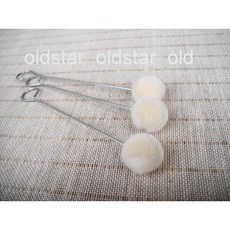 oldstar 羊毛球邊油刷 染料上色工具, 1個