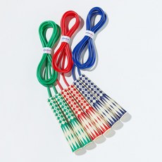 김수열줄넘기 키즈골드 어린이줄넘기 (C-777), 그린, 1개