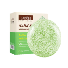 SADOER 茶樹精油洗髮皂 控油洗髮, 60g (2.12 oz), 1件