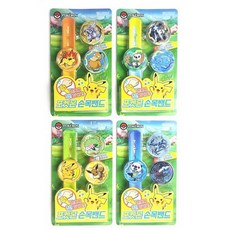 포켓몬 손목 밴드 1개 랜덤 포켓몬 원터치 팔찌