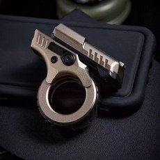 阿祖青春版棘輪指尖陀螺，多玩法旋轉機械黑科技，合金材質，EDC解壓玩具，臺灣出貨, 阿祖EDC金色, 1個