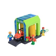 兒童洗車房玩具套裝，角色扮演洗車遊戲，益智玩具，親子互動洗車組, 洗車場, 1個