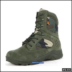 野戰搖滾-生存遊戲 三角洲部隊高品質特戰軍靴 黑色 側拉式拉鍊特警靴 登山靴 戰鬥靴 工作鞋 長靴 勤務靴