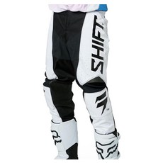 SHIFT 2021 화이트 라벨 바지 - 트랙(38) (화이트/블랙) 329917