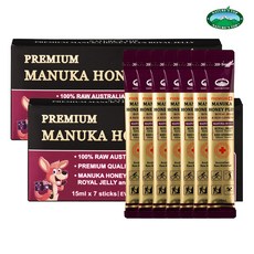 네이쳐스탑 호주 프리미엄 마누카허니 로얄젤리 홍삼 꿀스틱 14포, 1개