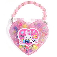 핑크래빗 보석비즈 구슬꿰기 악세사리만들기, 상세페이지 참조, 2개