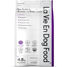 라비앙독 강아지 가수분해 새우 사료, 4.8kg, 1개