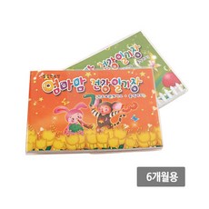 엄마맘건강일기장 (1P) 건강 일기장 하루생활 일지, 랜덤