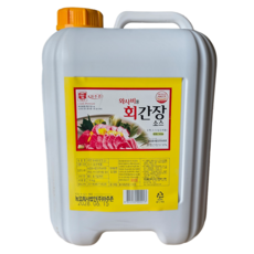 아주존 와사비용 회간장 소스14L 말통, 1개, 14L
