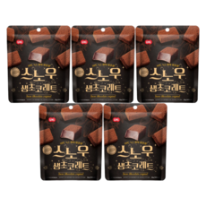 PB 스노우 생초코레트 오리지널 32g, 5개