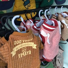 애견옷 미니걸이 강아지 행거 소형견 의류정리 보관 귀여운, 1강아지옷걸이-그레이, 1개