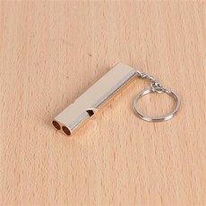 訓犬笛 犬笛 犬哨 訓練響片 超聲波金屬訓犬笛 狗爆音口哨 訓鳥鸚鵡鴿子放飛哨子, 1個, 双孔金爆音