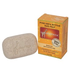 Out of Africa 퓨어 시어 버터 바 솝, 120g, 1개, Apricot Exfoliating Bar