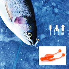 1인치웜 호그웜 플랩 0.7인치 볼락 꺽지 송어 산청어 웜, 037