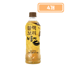 하이트진로 블랙보리 누룽지 음료, 520ml, 4개