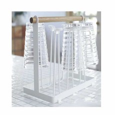 집소 화이트 철제 컵걸이