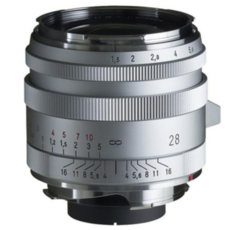 [보증기간 3배! 3년 안심 EVENT] 보이그랜더 NOKTON Vintage Line 28mm F1.5 ASP Type I Silver 라이카 M마운트