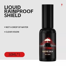 德貝迪水盾汽車前擋玻璃防雨劑，後視鏡荷葉效應，速賣通貨源，提升雨天駕駛安全, 1個, 防雨劑30ml【純英版】