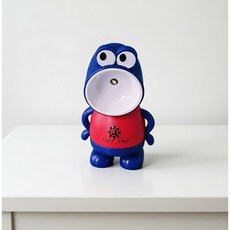 [블룸허브} 귀여운 개구리 LED 미니조명 독서등 캠핑등 수유등 인테리어 무드등 아이방조명 선물용, 블루