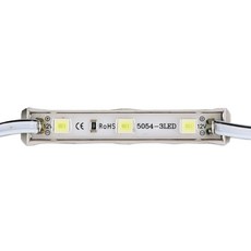 LED 3구 모듈 간판 12V 방수, 100개, 주광색