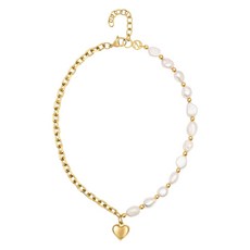 니알라야주얼리 바로크 러브 하트 펜던트 네크리스