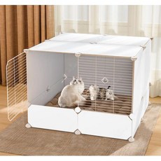 애완동물 출산준비용 나만의 하우스만들기 DIY 5개 독립공간 가림막 울타리