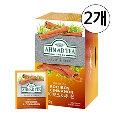 아마드티 루이보스&시나몬 허브차 티백, 1.5g, 20개입, 2개