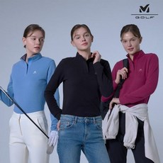 국내매장정품 밀레 여성 티셔츠 [밀레 골프]25FW 밀레골프 하프집업 3종세트 30대 밀레티셔츠 등산티셔츠 소풍 라운드