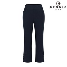 데니스골프 여성 인견혼방 8부 모던 썬그립 밴딩팬츠_네이비_RAQSLPT352 898191