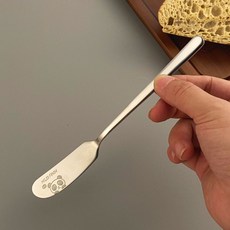 304不銹鋼牛油刀黃油刀奶酪甜品刀沙拉花生醬抹刀吐司麵包專用刀, 1個, 10厘米,6厘米