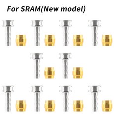 MUQZI 10 세트 인서트 SRAM 자전거 BH90 커넥터 호스 BH59 TEKTRO 디스크 올리브 브레이크 니들 MAGURA 유압, For SRAM New, 1개