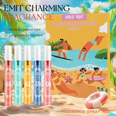無酒精香水噴霧套盒 持久留香 香氛噴霧 美國, 1個, 10ml*5